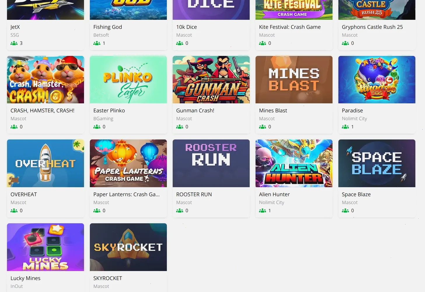 Boomerang Casino overzicht